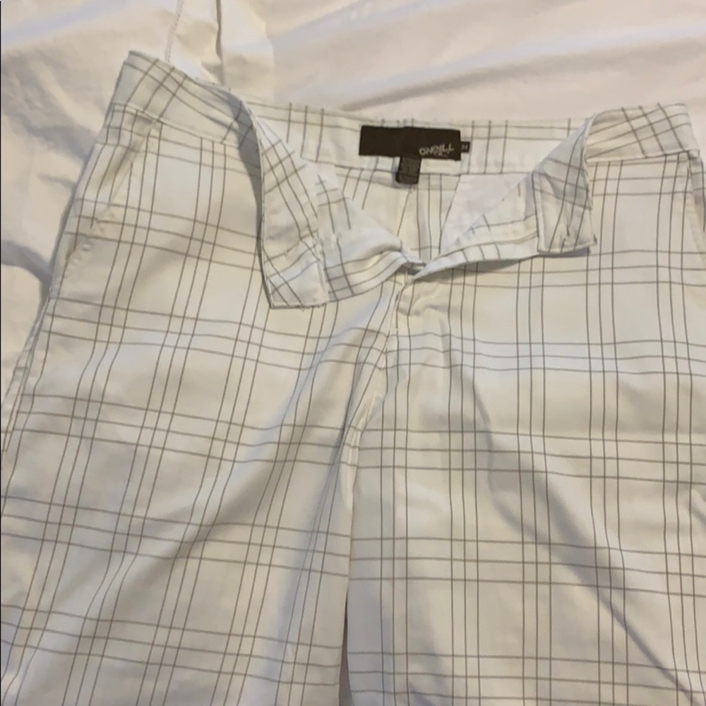 O’Neill plaid shorts